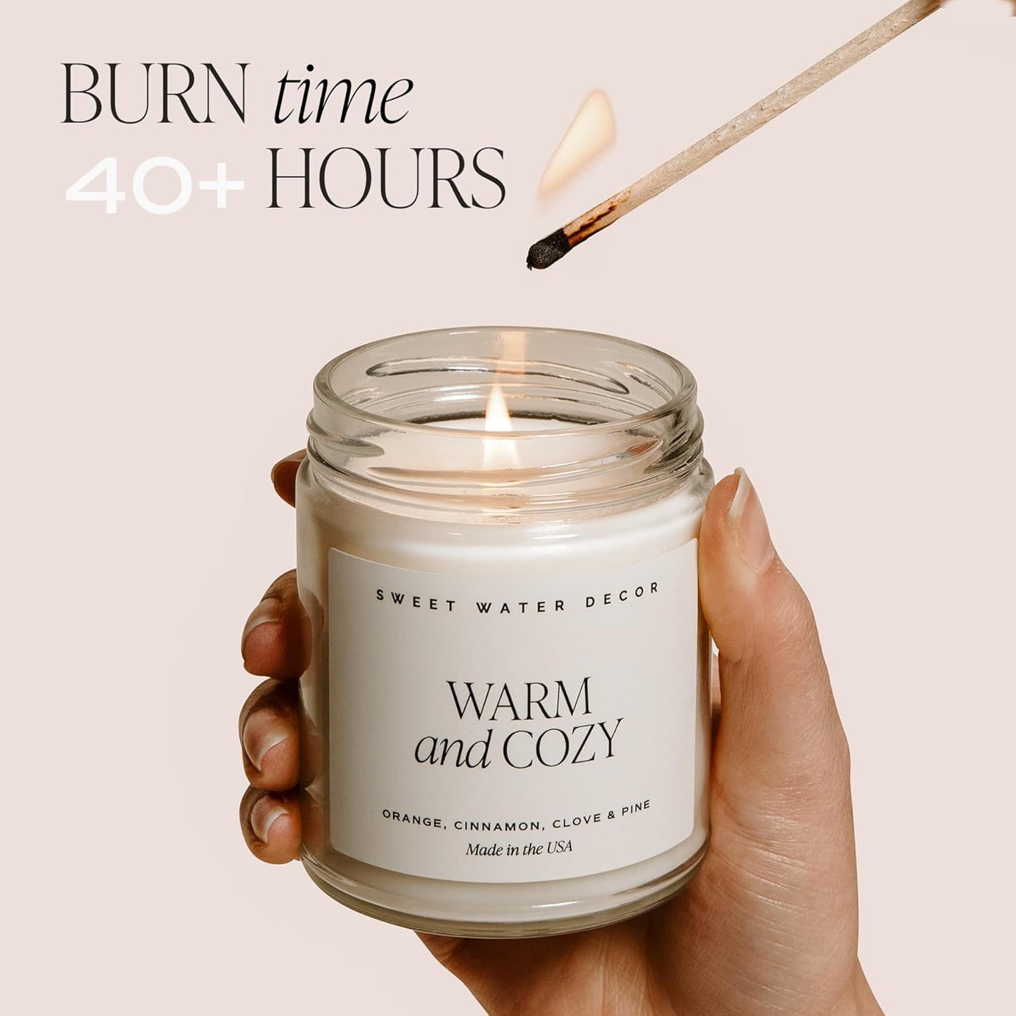 You'Re the Best Candle | Tropical Fruit and Sugared Orange, Summer Scented Soy Wax Candle for Home | 9Oz Clear Jar, 40 Hour Burn Time, Made in the USA