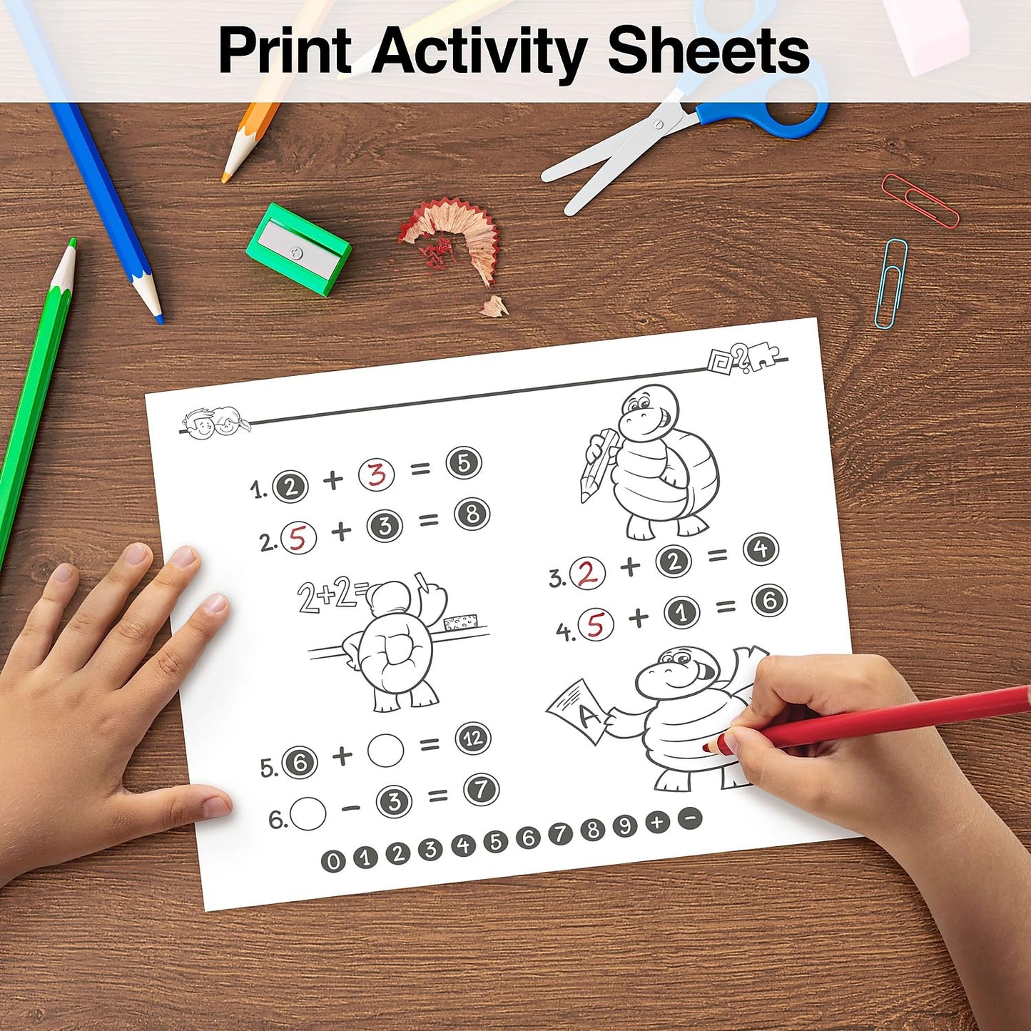 TRU RED Copy Paper 8.5x11 Inch, 20lb Weight, 92 Brightness, 5000 Sheets (10 Reams), Multipurpose White Printer Paper for Laser, Inkjet & Copier